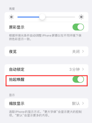 松桃苹果授权维修站分享iPhone轻点无法唤醒怎么办