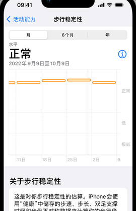 松桃iPhone手机维修如何在iPhone开启'步行稳定性通知'