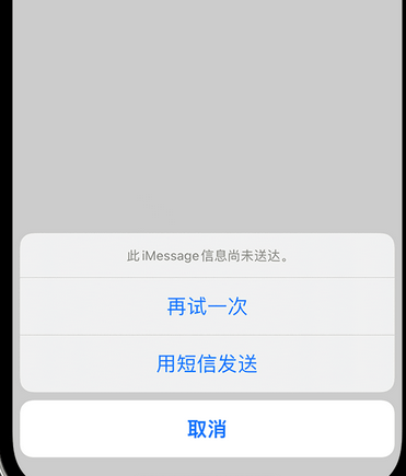 松桃apple维修iPhone上无法正常发送iMessage信息