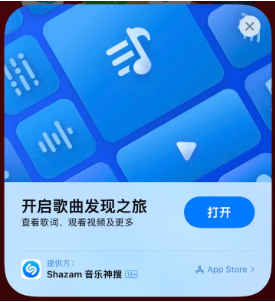 松桃苹果14维修站分享iPhone14音乐识别功能使用方法 