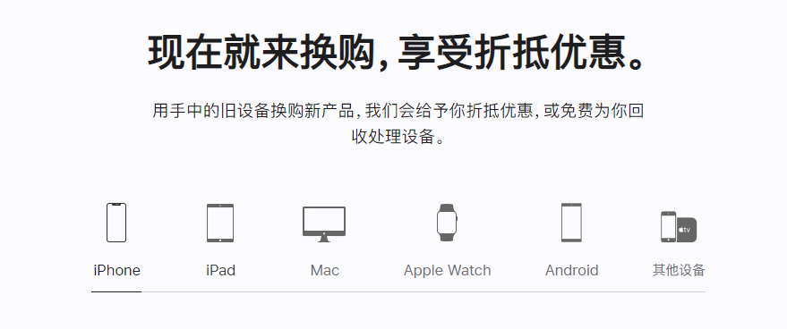 松桃苹果手机维修分享iPhone以旧换新的去处 